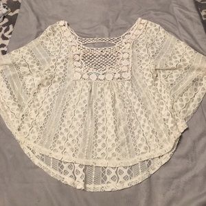 Maurices lace poncho